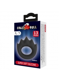 Черное эрекционное кольцо Habert - Baile - в Воронеже купить с доставкой