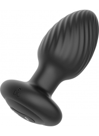 Черная анальная вибровтулка Nexus Tornado Large с функцией вращения - Nexus Range