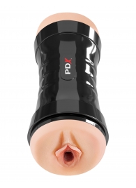 Двусторонний мастурбатор в колбе Super Flip-A-Pussy Over - Pipedream - в Воронеже купить с доставкой