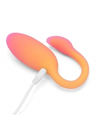 Оранжевый вибратор Flamingo Max - Magic Motion