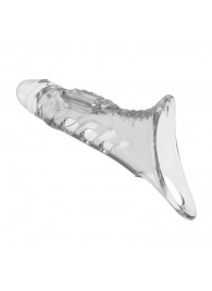 Прозрачная насадка на пенис - 22 см. - Baile - в Воронеже купить с доставкой