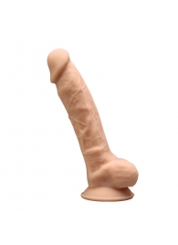 Телесный фаллоимитатор Adam S - 17,7 см. - Adrien Lastic