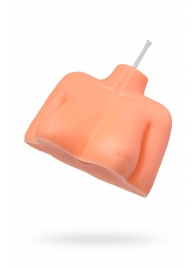 Оранжевая сувенирная свеча «Женский силуэт» - Pecado - купить с доставкой в Воронеже