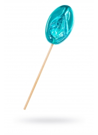 Леденец в форме вагины со вкусом блю кюрасао - 50 гр. - Sosuчki - купить с доставкой в Воронеже