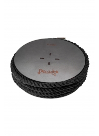 Черная веревка для шибари на катушке - 10 м. - Pecado - купить с доставкой в Воронеже