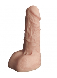 Телесный фаллоудлинитель с мошонкой Cock Next - 17 см. - LOVETOY (А-Полимер) - в Воронеже купить с доставкой