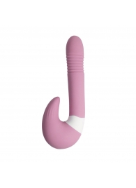 Розовый вибростимулятор зоны G 2-в-1 - Youvic