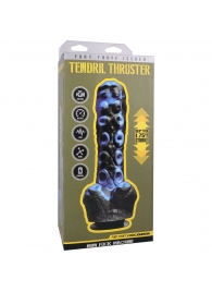 Черно-синяя мини-машина на присоске Tendril Thruster - 21,6 см. - Doc Johnson - купить с доставкой в Воронеже