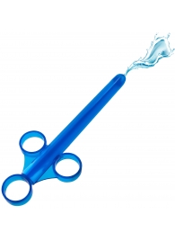 Синий шприц для введения лубриканта XL Lubricant Launcher - XR Brands - купить с доставкой в Воронеже