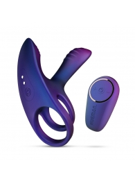 Фиолетовое эрекционное виброкольцо с клиторальной подушечкой Infinity Ignite - ONE DC B.V. - в Воронеже купить с доставкой