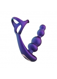 Фиолетовое эрекционное виброкольцо с анальной ёлочкой Stellar Force - ONE DC B.V. - в Воронеже купить с доставкой