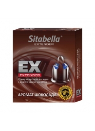 Стимулирующая насадка Sitabella Extender  Шоколад - Sitabella - купить с доставкой в Воронеже