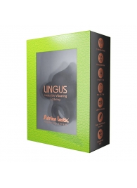 Черное эрекционное кольцо Lingus с вибрацией - Adrien Lastic - в Воронеже купить с доставкой