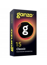 Классические презервативы с обильной смазкой Ganzo Classic - 15 шт. - Ganzo - купить с доставкой в Воронеже