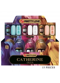 Набор из 15 мастурбаторов Catherine Olga - Baile - в Воронеже купить с доставкой