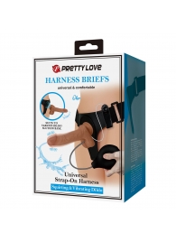 Женский страпон с вибрацией и эффектом эякуляции Oher - Baile - купить с доставкой в Воронеже