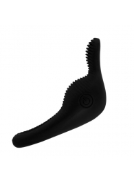 Чёрное эрекционное виброкольцо Thimble - Baile - в Воронеже купить с доставкой