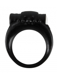 Чёрное виброкольцо для пениса Stayer - Orion - в Воронеже купить с доставкой