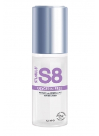 Лубрикант на водной основе S8 Glycerin Free без глицерина - 125 мл. - Stimul8 - купить с доставкой в Воронеже