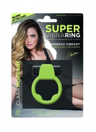 Люминесцентное эрекционное виброкольцо Super - Clara Morgane - в Воронеже купить с доставкой