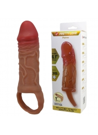 Реалистичная насадка на член Peirre - 15,5 см. - Baile - в Воронеже купить с доставкой