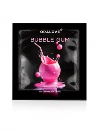 Саше съедобной оральной смазки OraLove с ароматом бабл-гам - 3 гр. - Биоритм - купить с доставкой в Воронеже