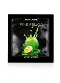Саше съедобной оральной смазки OraLove с ароматом фейхоа - 3 гр. - Биоритм - купить с доставкой в Воронеже