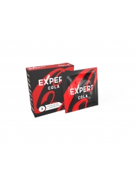 Презервативы с ароматом колы Expert Cola - 3 шт. - Expert - купить с доставкой в Воронеже