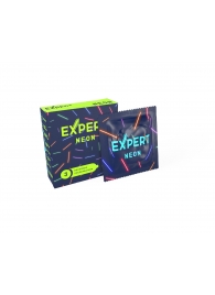Светящиеся в темноте презервативы Expert Neon - 3 шт. - Expert - купить с доставкой в Воронеже