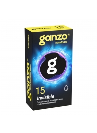 Супертонкие презервативы Ganzo Invisible - 15 шт. - Ganzo - купить с доставкой в Воронеже