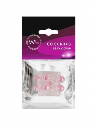 Прозрачная насадка на пенис с цветными шариками - Erowoman-Eroman - в Воронеже купить с доставкой