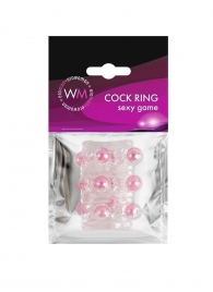 Прозрачная сквозная насадка на пенис с цветными шариками - Erowoman-Eroman - в Воронеже купить с доставкой