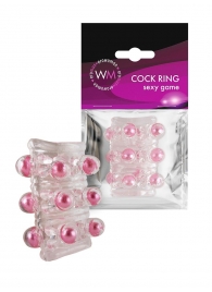 Прозрачная сквозная насадка на пенис с цветными шариками - Erowoman-Eroman - в Воронеже купить с доставкой