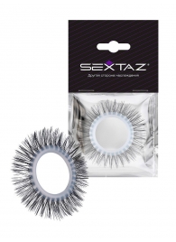 Круглое эрекционное кольцо с длинными «ресничками» - Sextaz - в Воронеже купить с доставкой