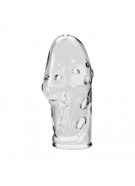 Прозрачная насадка на пенис Booker - 8 см. - Baile - в Воронеже купить с доставкой