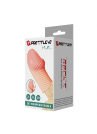 Телесная насадка на пенис Huel - 9 см. - Baile - в Воронеже купить с доставкой