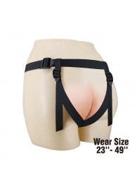 Черные трусики харнесс с платформой Caludio I - Baile - купить с доставкой в Воронеже