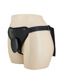 Черные трусики харнесс с платформой Caludio I - Baile - купить с доставкой в Воронеже