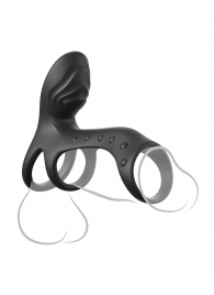 Черная насадка на пенис Ultimate Couples Cage Pro - Pipedream - в Воронеже купить с доставкой