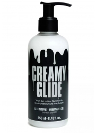 Лубрикант на водной основе Creamy Glide с консистенцией спермы - 250 мл. - Strap-on-me - купить с доставкой в Воронеже