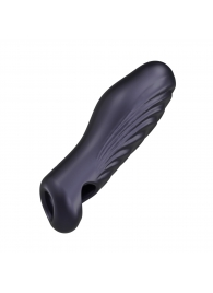 Сливовая силиконовая насадка на пенис с подхватом Manwan Ryzer - Manwan - в Воронеже купить с доставкой