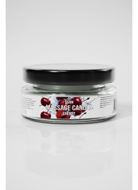 Массажная свеча «Спелая вишня» - 50 мл. - SGAN - купить с доставкой в Воронеже