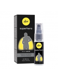 Пролонгатор-сыворотка pjur Superhero Delay Serum - 20 мл. - Pjur - купить с доставкой в Воронеже