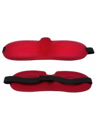 Красная глухая маска на резинке - Sitabella - купить с доставкой в Воронеже