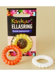 Цветное рельефное эрекционное кольцо Ellasring - Sitabella - в Воронеже купить с доставкой