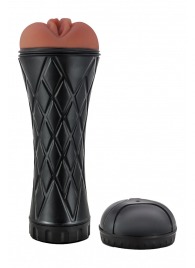 Коричневый мастурбатор-вагина Marly - Dream Toys - в Воронеже купить с доставкой