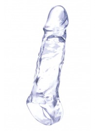 Прозрачная насадка-удлинитель Length Enhancer с подхватом - 16 см. - NMC - в Воронеже купить с доставкой