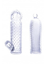 Набор из 2 прозрачных насадок на член Seductive Tickler Sleeves - NMC - в Воронеже купить с доставкой