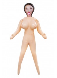 Телесная надувная секс-кукла с пышным бюстом - NMC - в Воронеже купить с доставкой