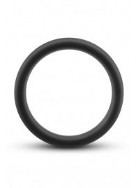 Черное эрекционное кольцо Silicone Go Pro Cock Ring - Blush Novelties - в Воронеже купить с доставкой